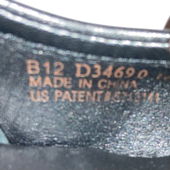 COLE HAAN Black Talia Leather Wedge 10 AA.  Great Used Condition - Picture 8 of 10